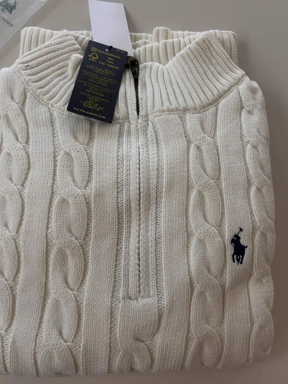 Suéter Zip Ralph Lauren - Foto 4
