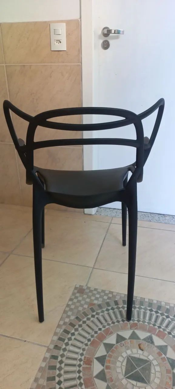 Cadeira preta  - Foto 3