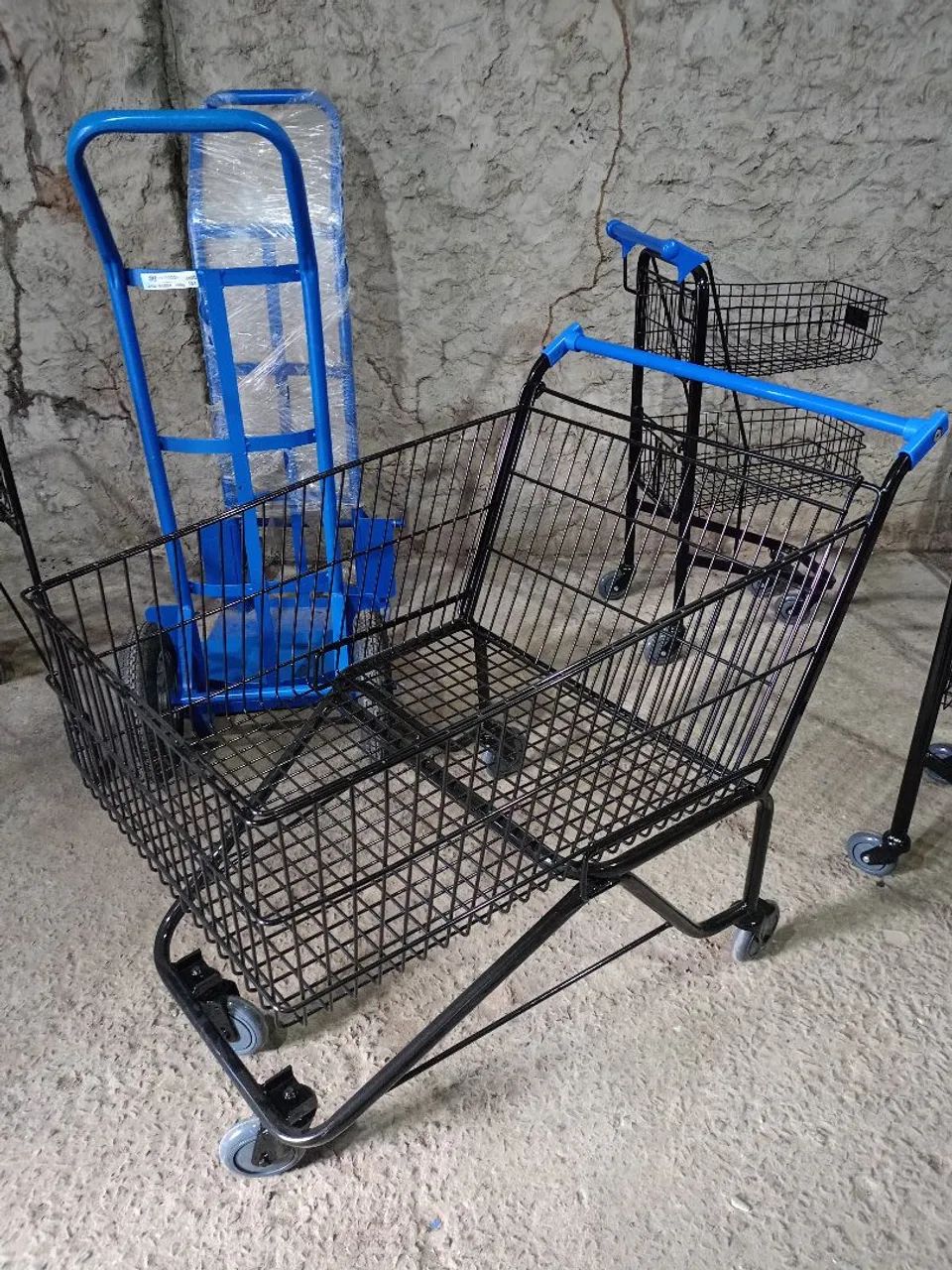 Carrinho de supermercado 210L - Foto 2