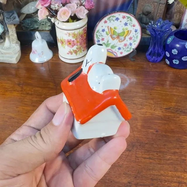 Bibelô Snoopy em Porcelana. - Foto 5