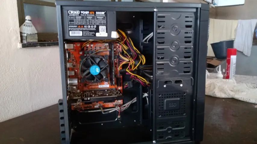 Gabinete Gamer - Troco em Xbox One S 