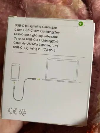 CABO USB TIPO C PARA IPHONE 1-METRO - COM FRETE GRATIS - Foto 2