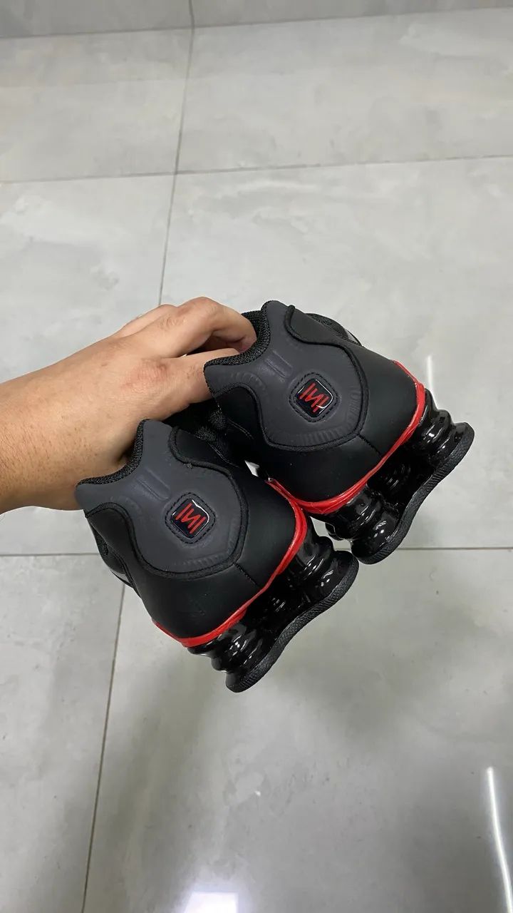 Nike Shox TL Black University Red - Foto 4