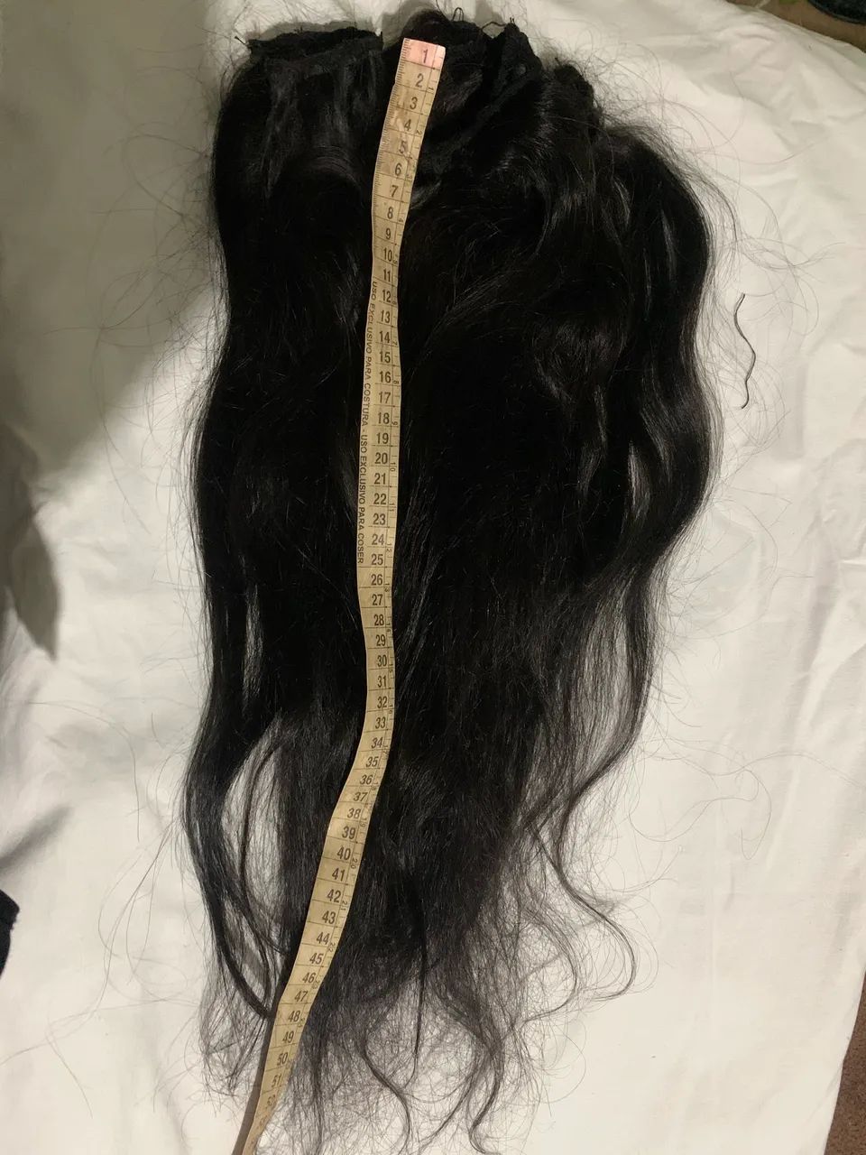 Cabelo humano ondulado 
