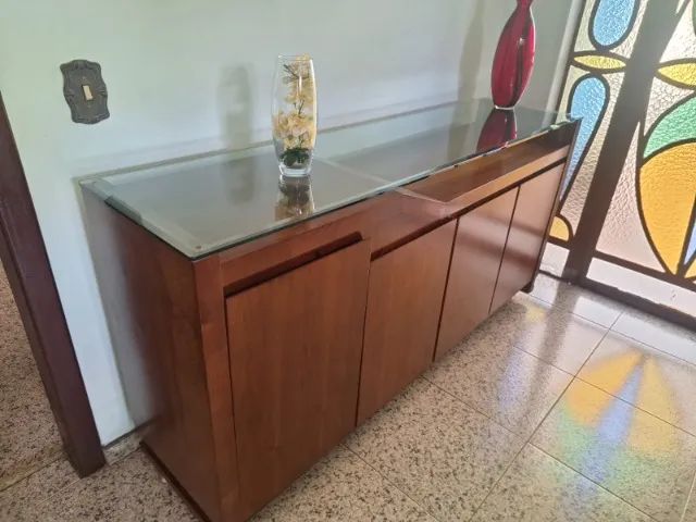 Conjunto Mesa de Jantar 4 cadeiras e Buffet de 4 portas - Foto 4