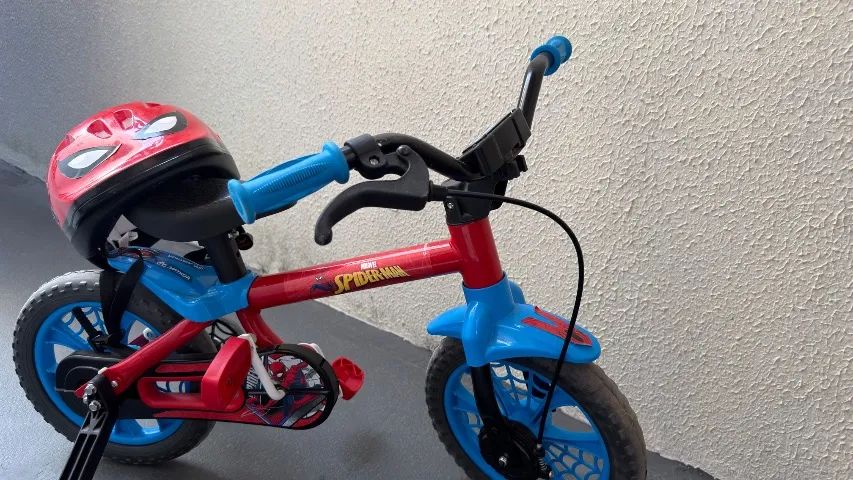 Bicicleta infantil HOMEM ARANHA - Foto 4