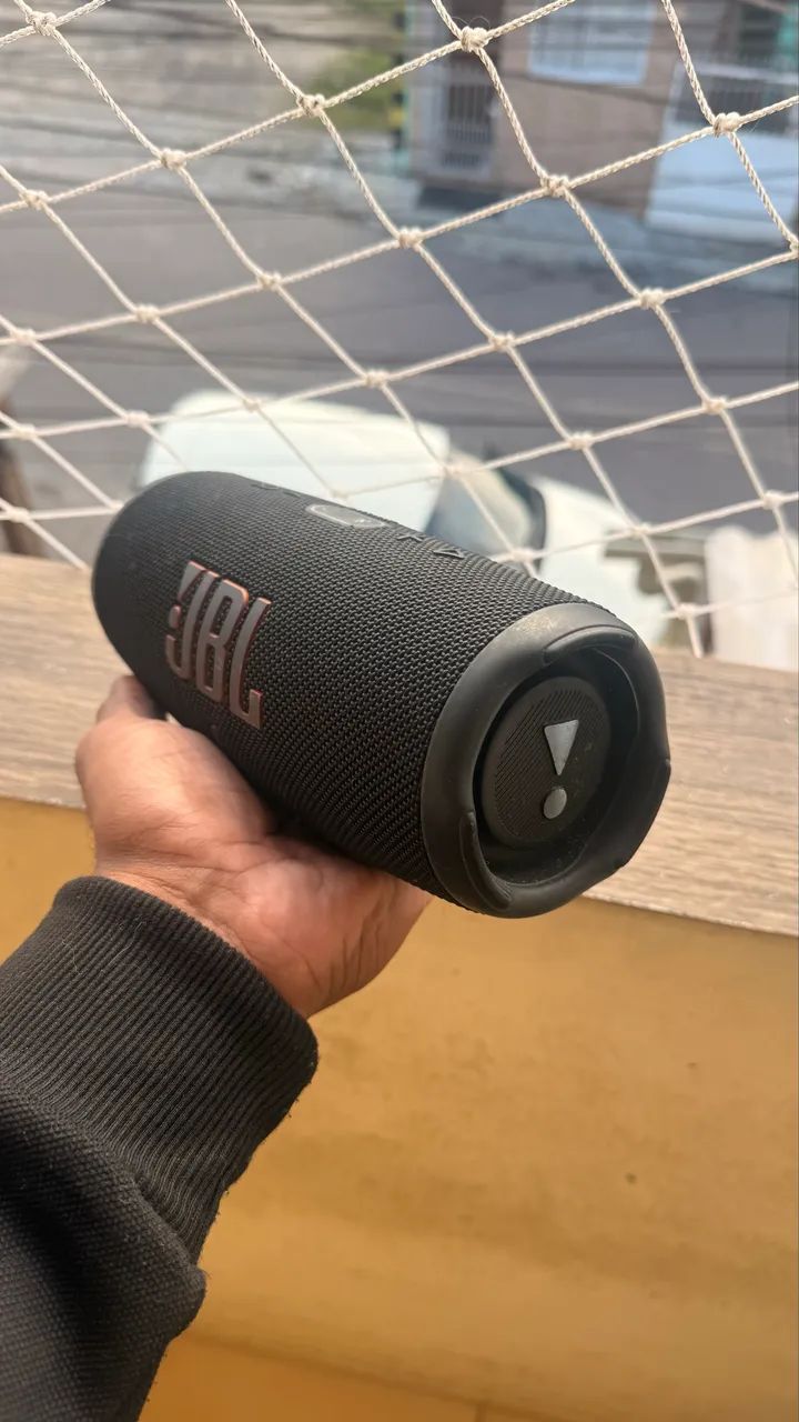 Caixa de Som JBL Charge 5 Bluetooth - Preta (Original / Estado de Nova)