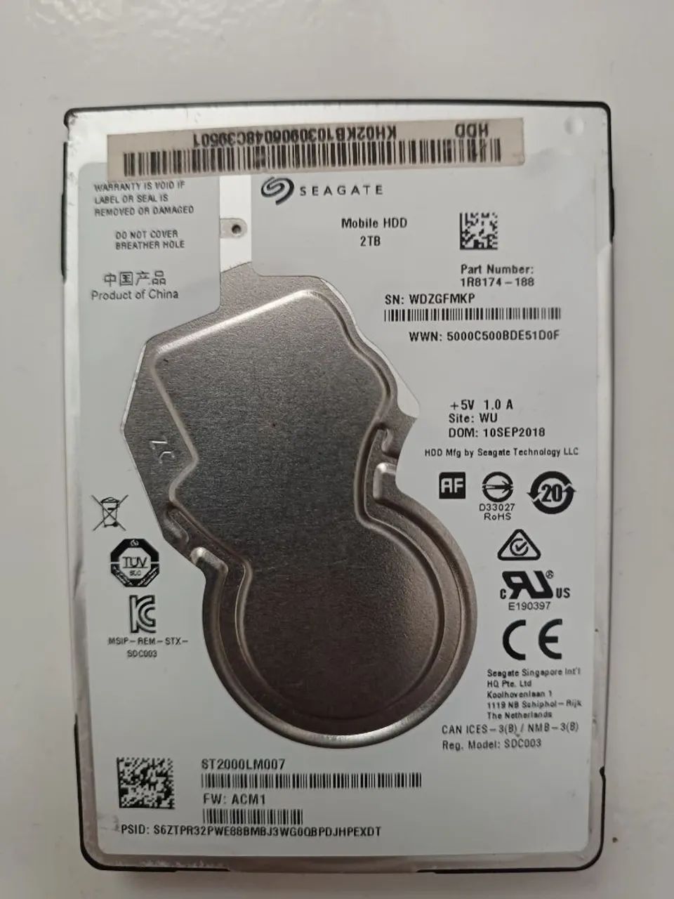 Hd 2tb seagate barrada notebook 2.5  - Foto 5