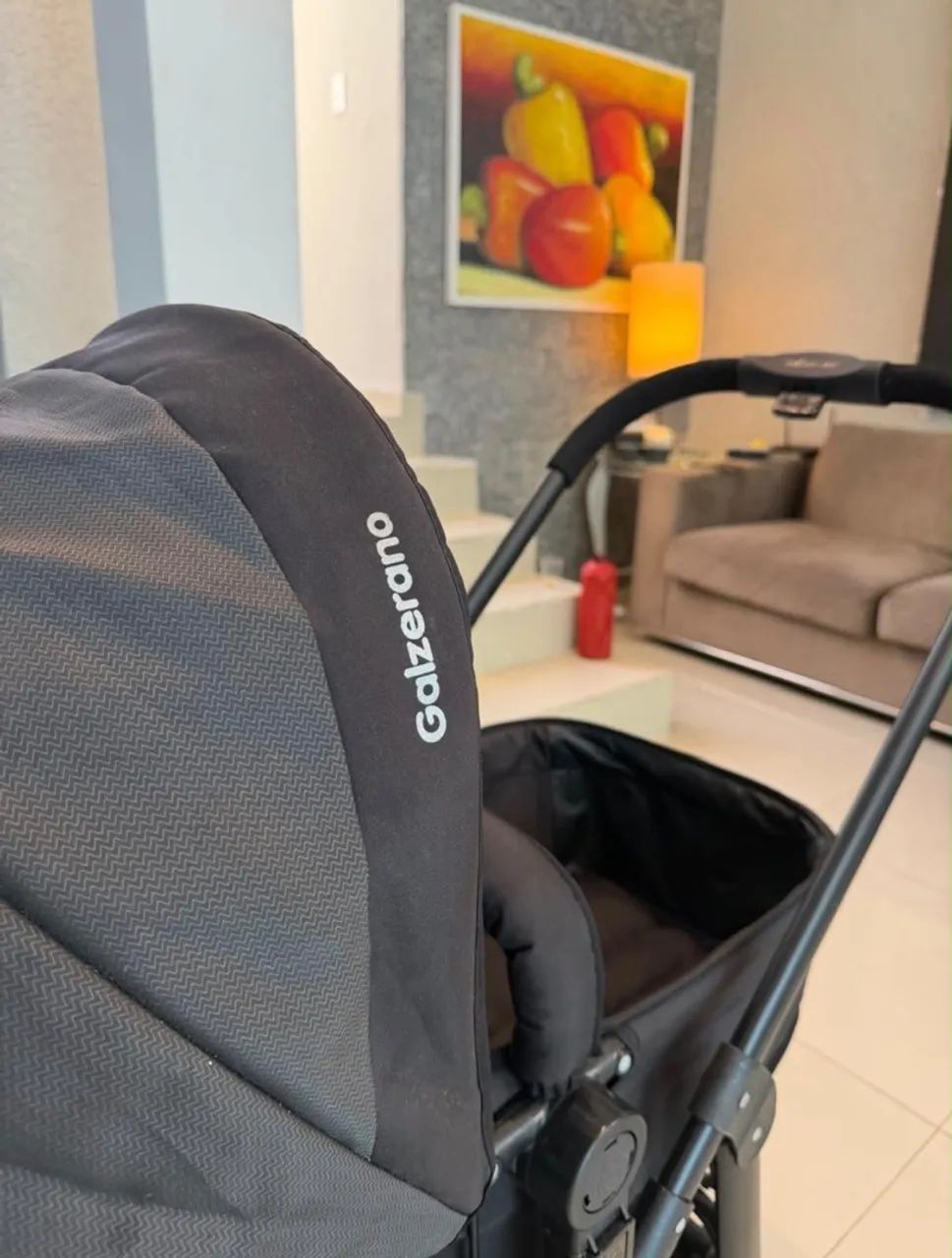 Carrinho de Bebê e Bebê Conforto Galzerano - Foto 4