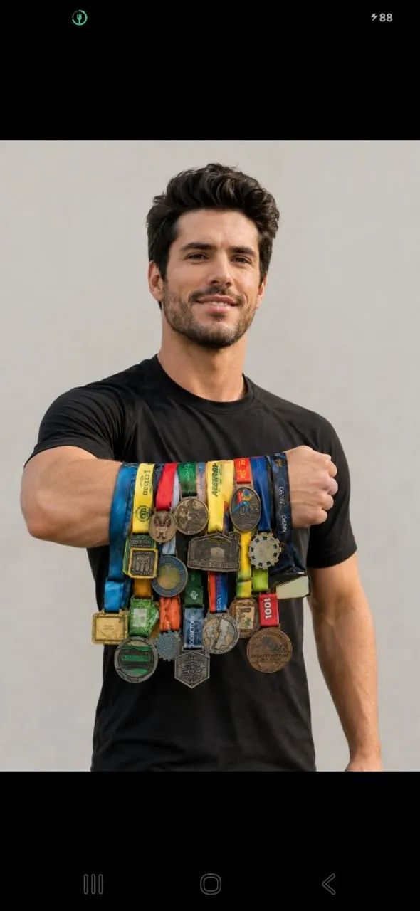 Kit 15 Medalhas de Corrida de Rua - Coleção Eventos Várias Etapas - Foto 2
