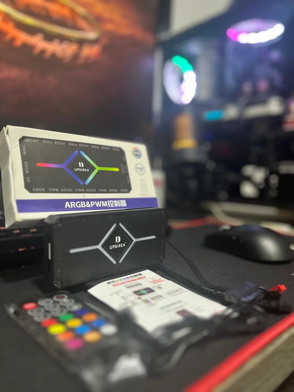 Controladora Hub ARGB PWM UPSIREN U-H8 V2 - Foto 2