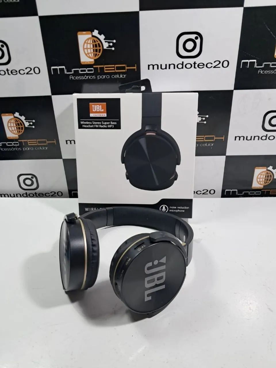 Fone via Bluetooth JBL 