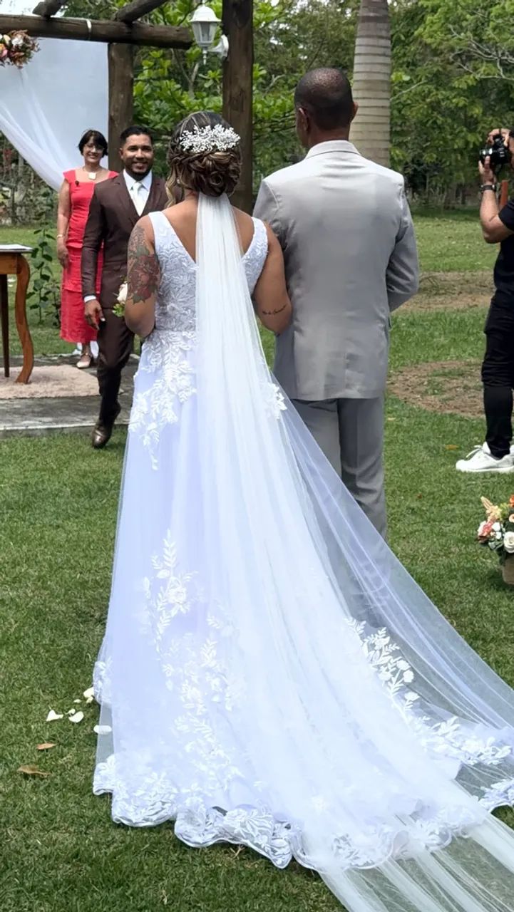 Vestido de noiva Renda  - Foto 5
