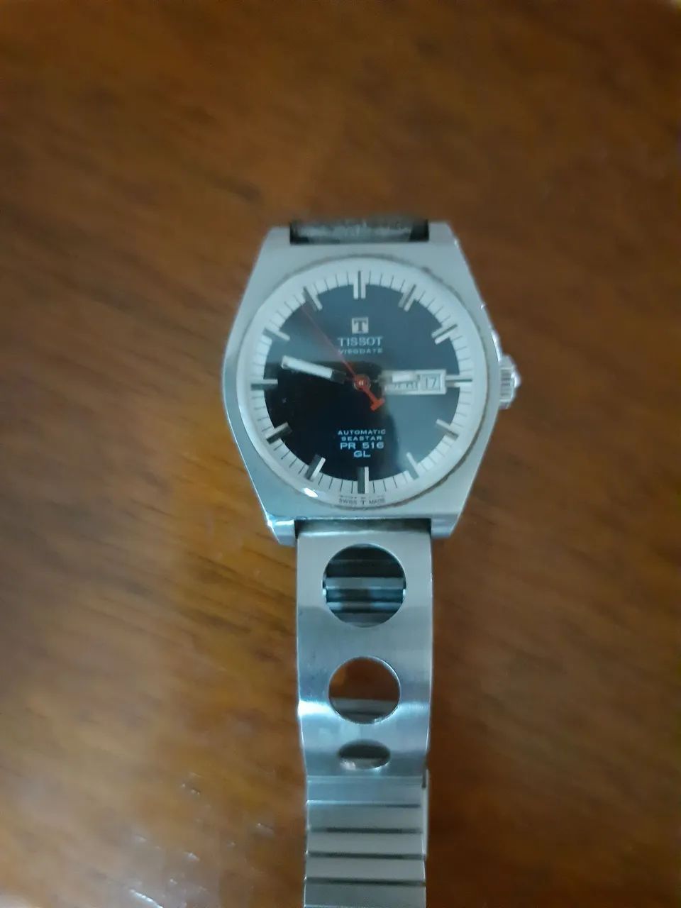 Relógio Tissot PRS516 vintage pulseira Bullet  - Foto 2