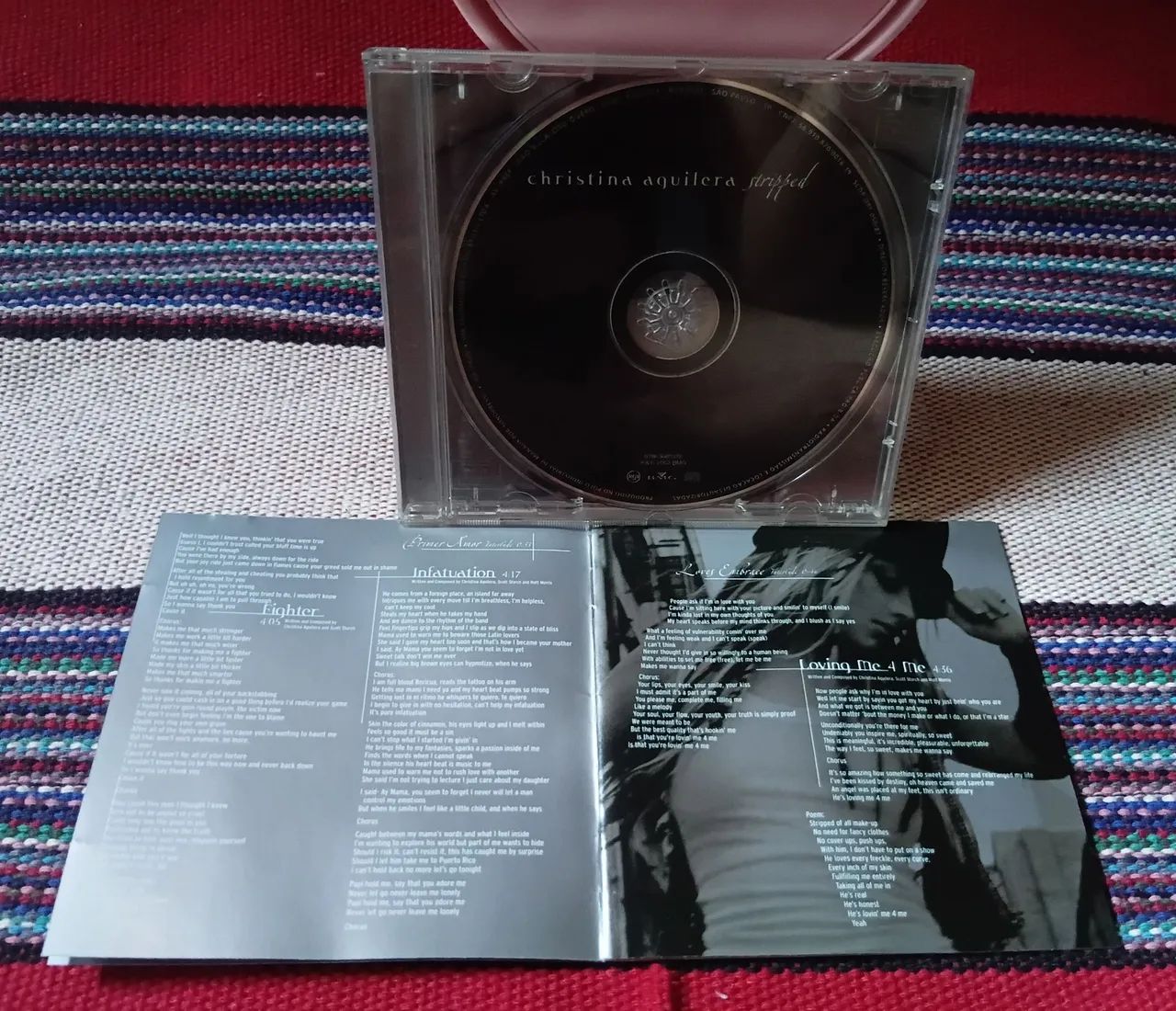CD Christina Aguilera Stripped ( 2002 ) - Foto 2