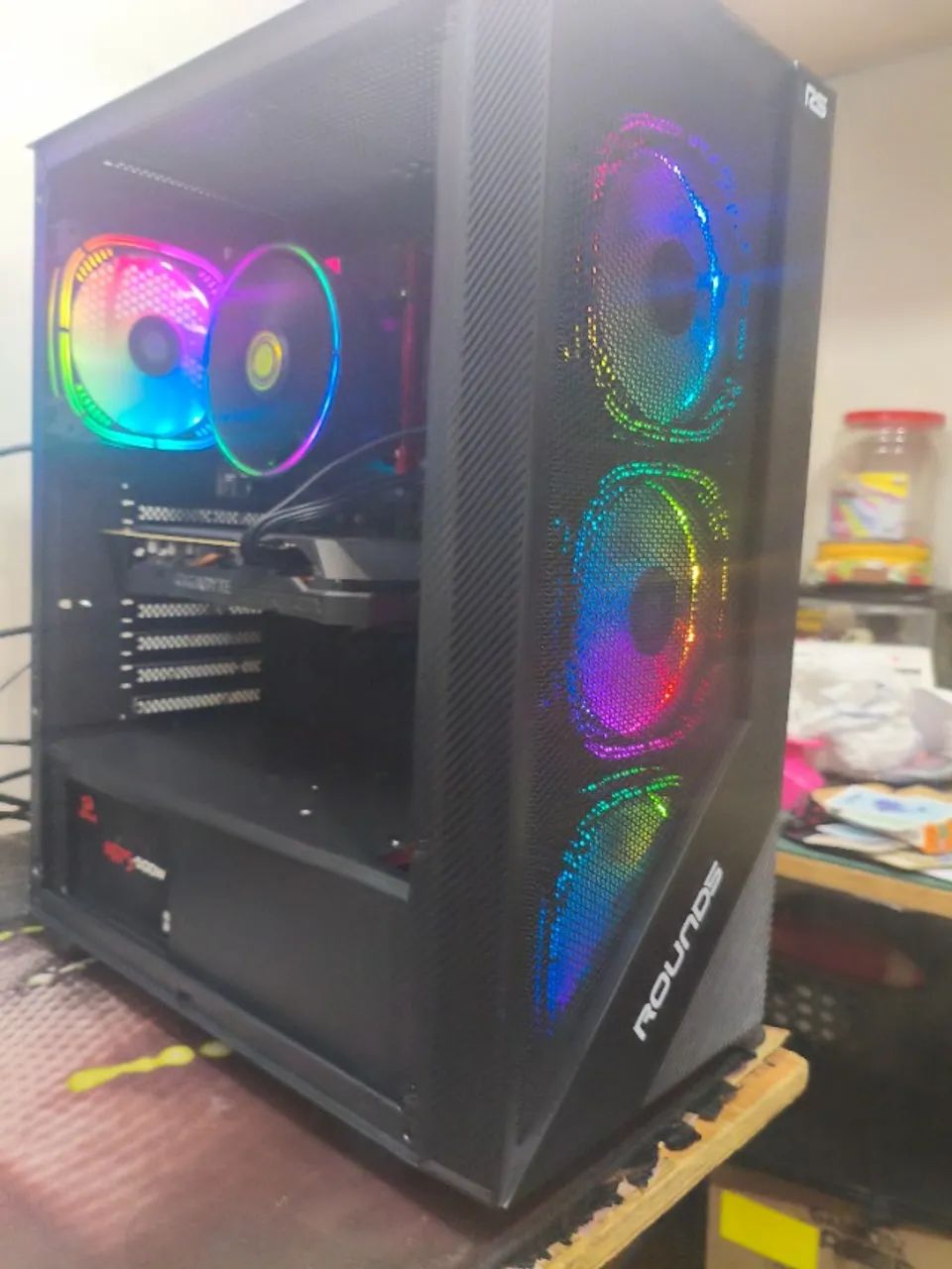 PC Gamer Ryzen 5 2600 GTX 1660 Super - Completo - Até 12 X 246,00