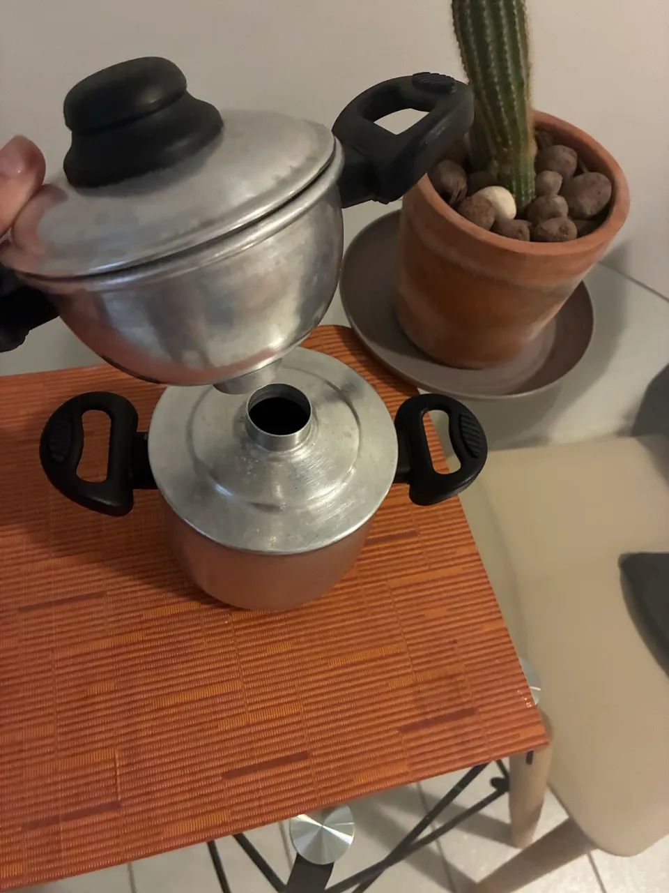 Cuscuzeira inox - Foto 3