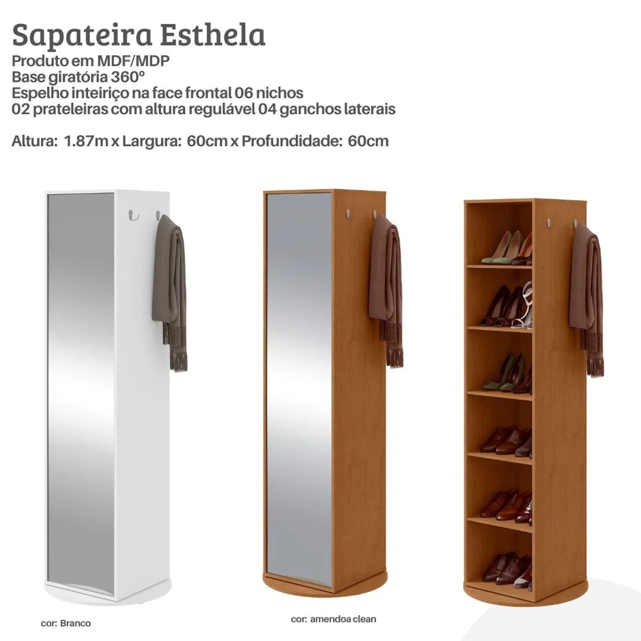 Sapateira Giratória esthela 