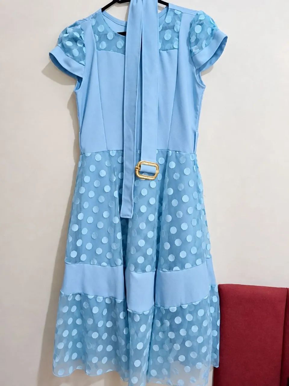 Vestido moda evangélica 