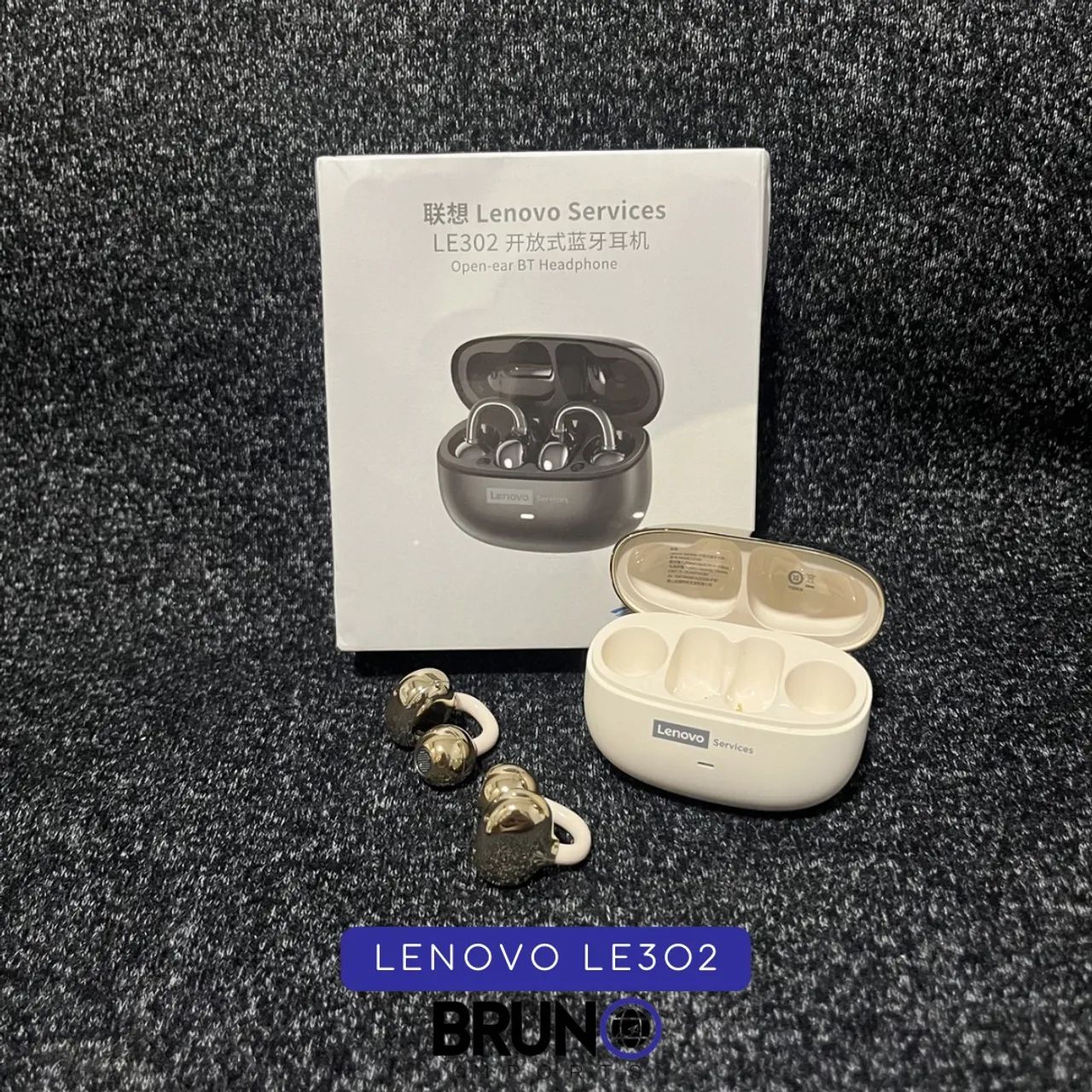 Fone de ouvido bluetooth Lenovo LE302