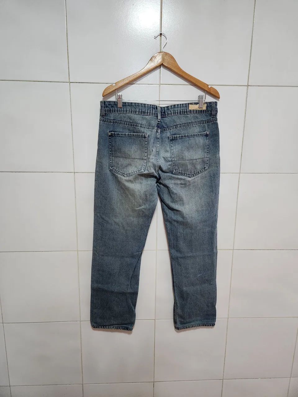Calça jeans zara man 44 - Foto 3