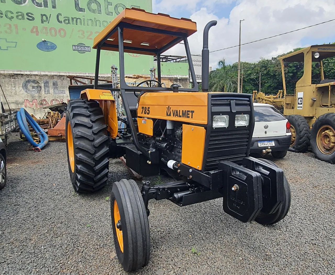 Trator Valmet 785 4x2 revisado  - Foto 4