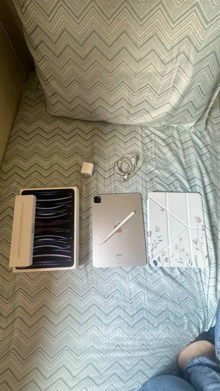 Apple iPad Pro 11 4 geração + Apple Pencil  - Foto 3