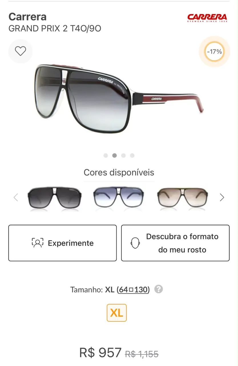 Óculos Carrera - Foto 5