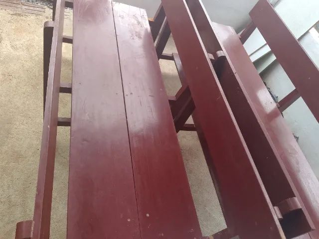 Bancos de jatobá envernizado  - Foto 3