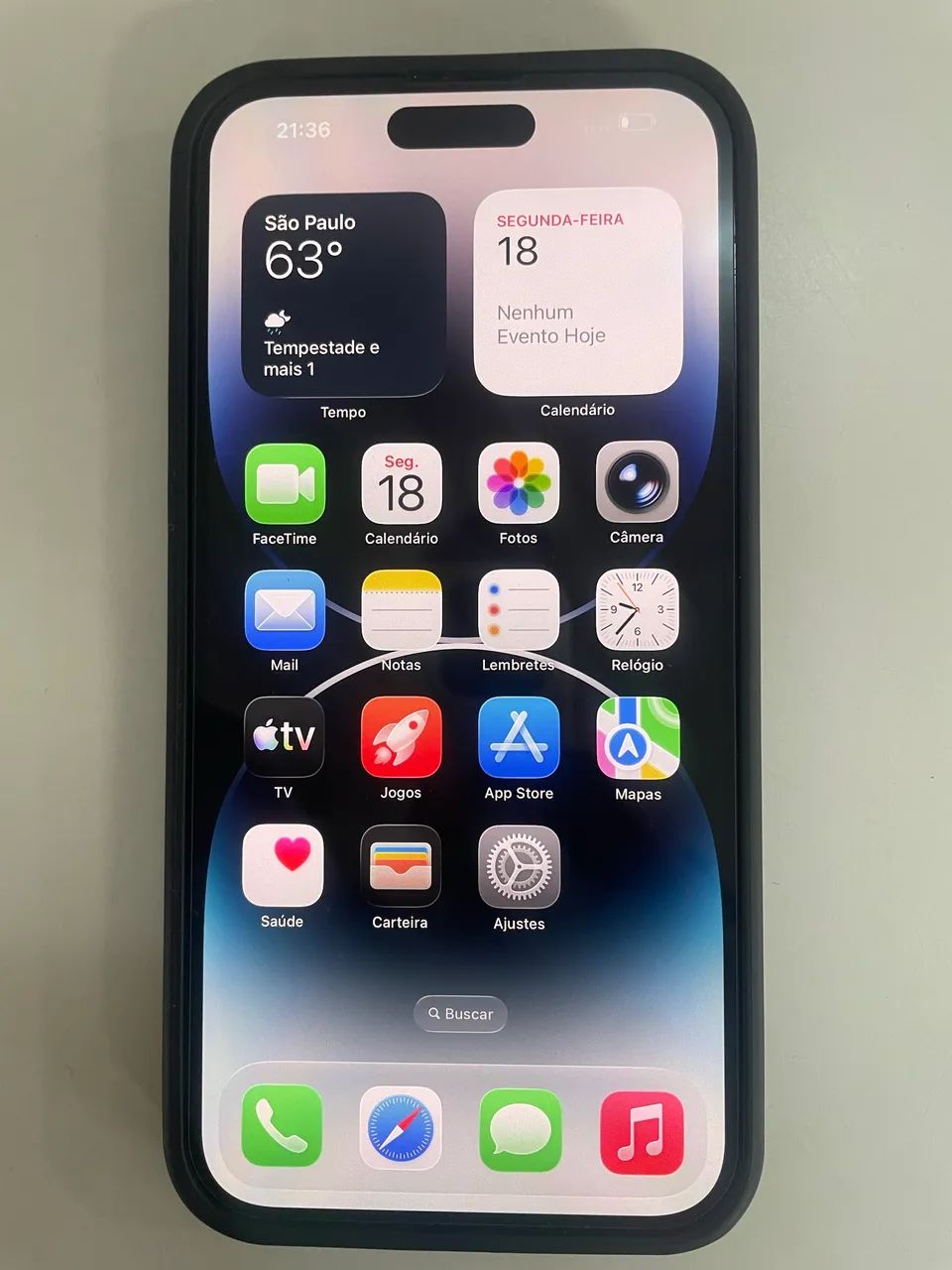 Vendo iPhone 14 Pro Max com caixa - Celulares e Smartphones