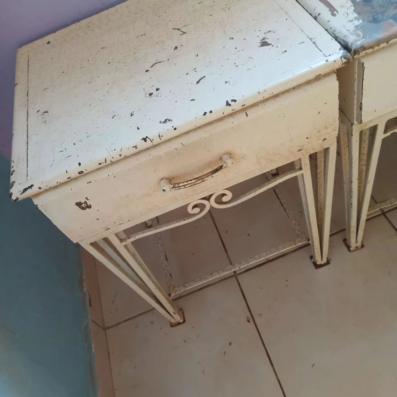 2 criado de ferro maciço  - Foto 3