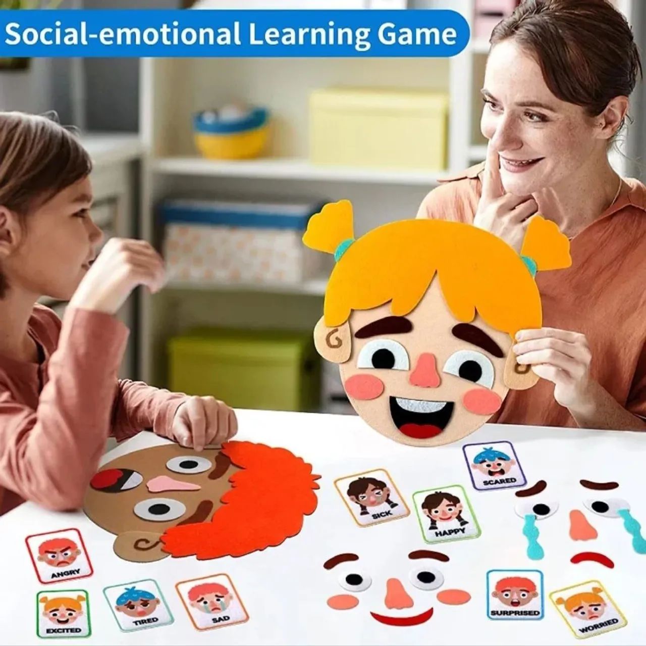 Brinquedo que trabalha as emoções 