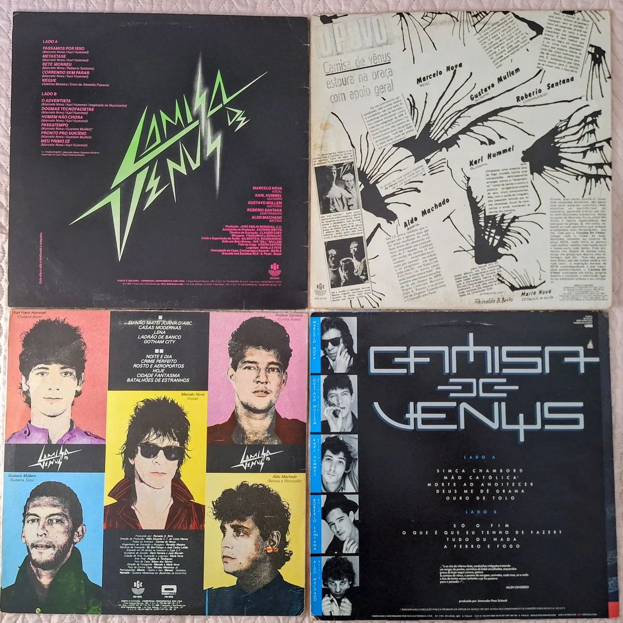 Lote de 4 Discos de vinil Camisa de Vênus  - Foto 2