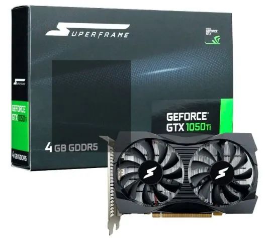 Placa de vídeo DX GTX 1050 ti 4gb ddr5 (nova)