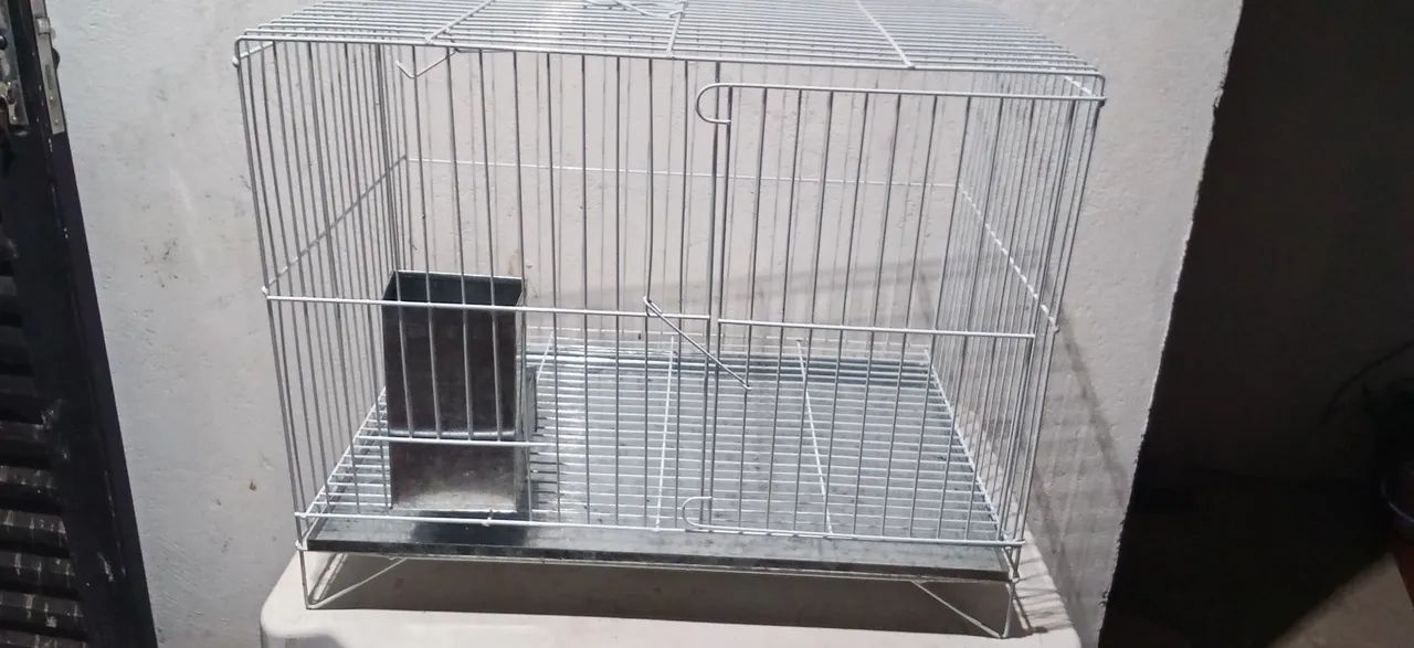 Gaiola para coelho...