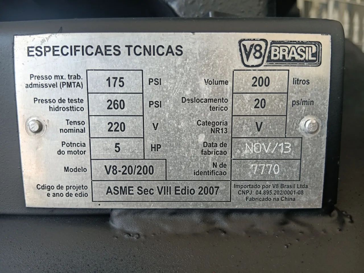 Compressor de ar  - Foto 5