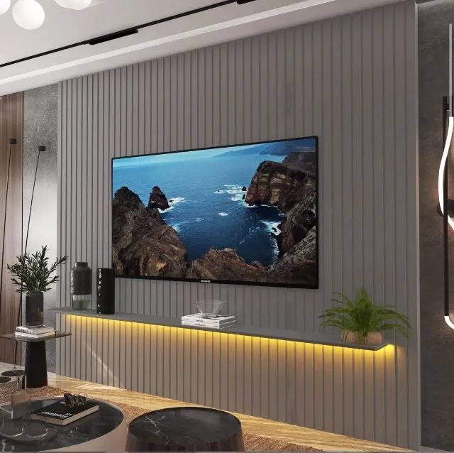 Painel Verona Ripado Cinza