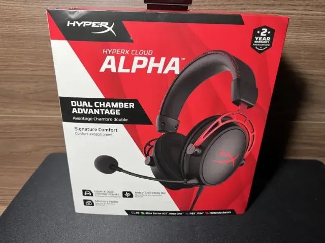 Headset HyperX Cloud Alpha (LEIA A DESCRIÇÃO)