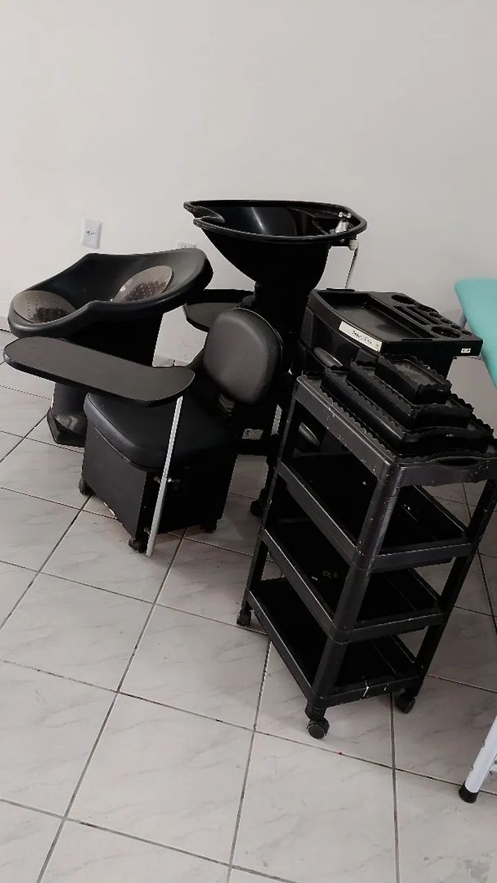 Lavatório para salão de beleza e material paraManicure