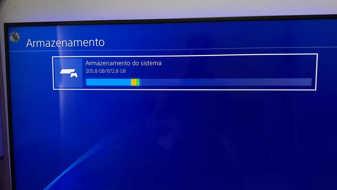 PlayStation 4 com controle   - Foto 2