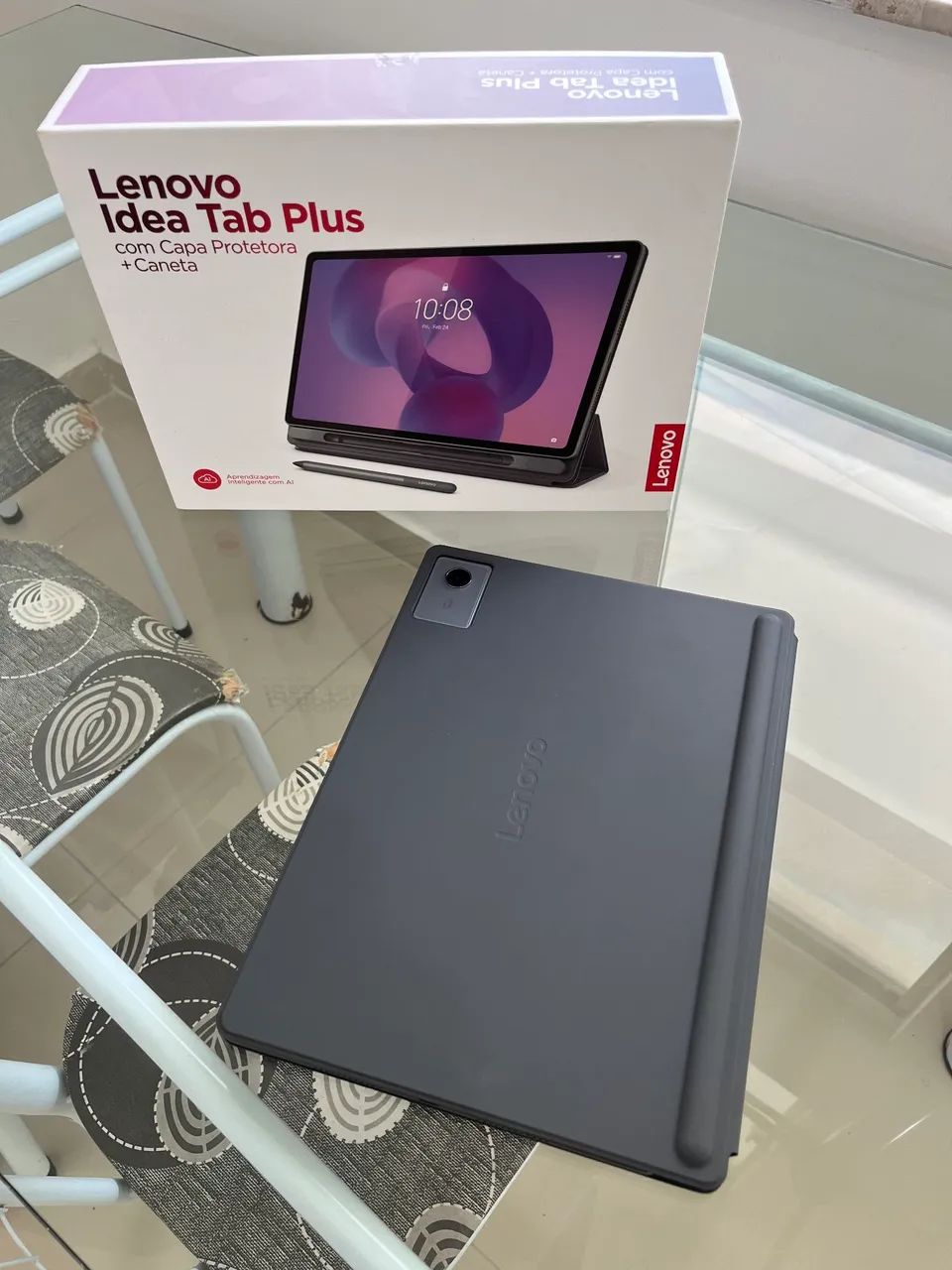 Lenovo Idea Tab Plus 12,1 -  2.5K  -  Muito novo - Foto 4