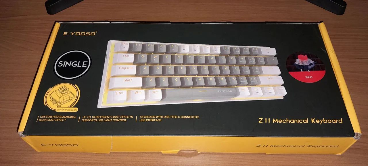 Teclado Mecânico 60% E-Yooso z11 - Foto 5