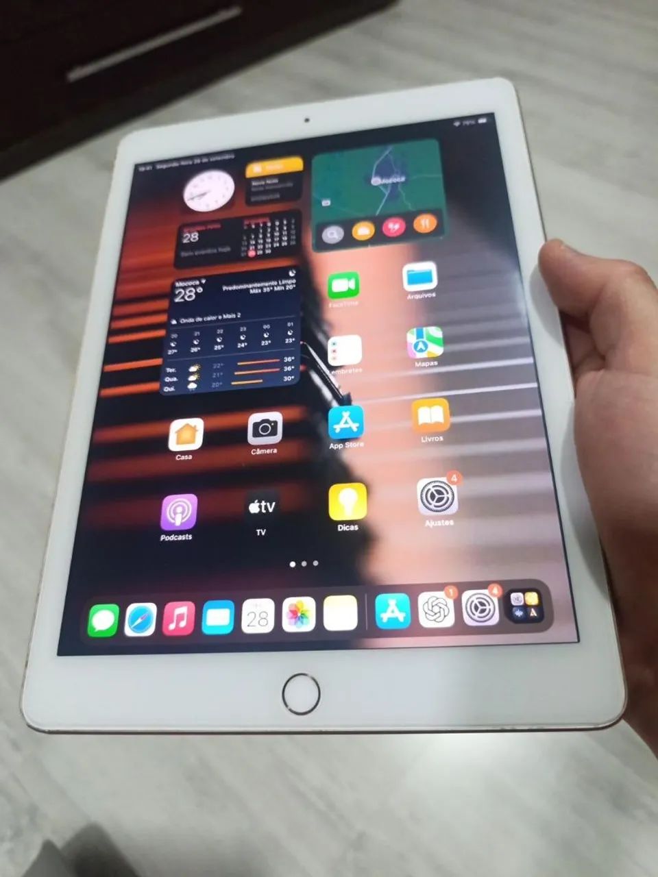 iPad 6ª Geração 128GB Muito Conservado + Película