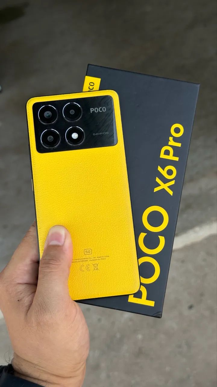 POCO X6 PRÓ 5G 256/8 SEMINOVO - Foto 4