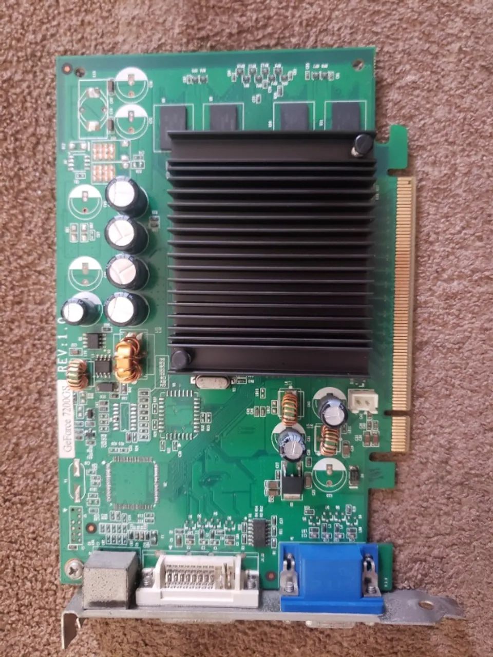 placa de vídeo geforce 7200 gs 512mb - Foto 2