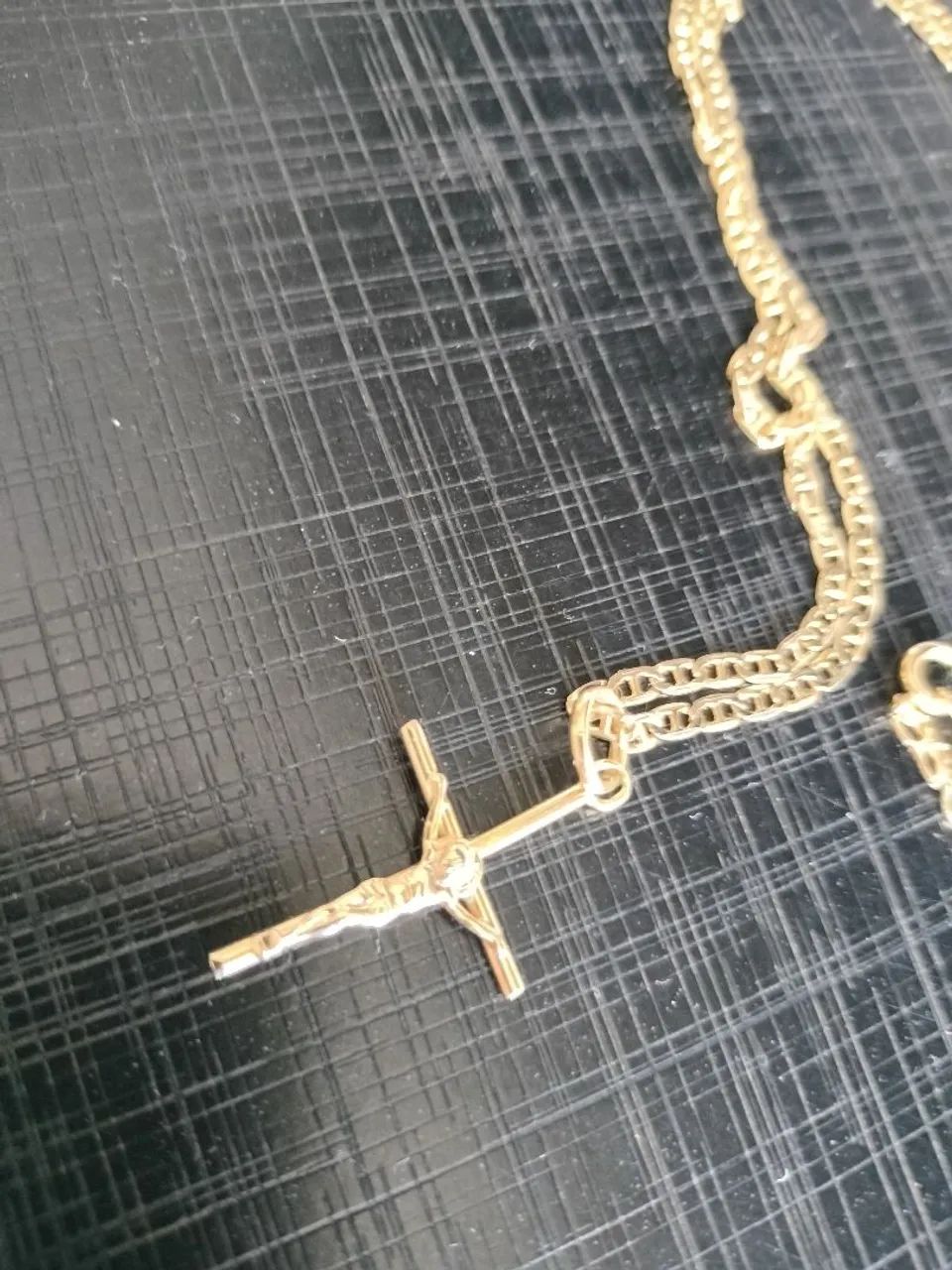 Cordão com crucifixo da marca Rommanel  - Foto 2
