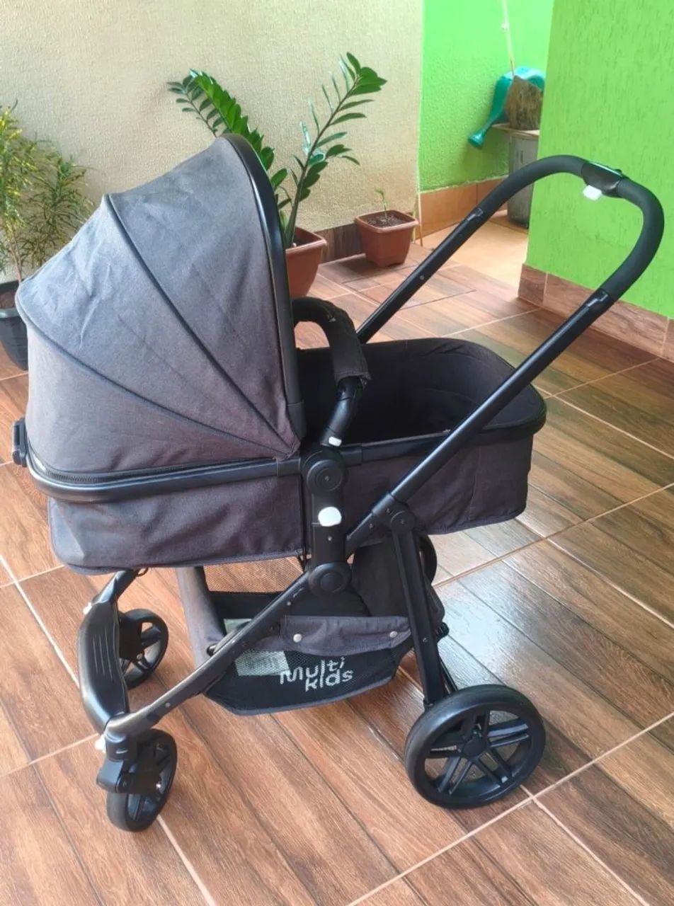 Carrinho Bebê Multikids Beyond 2-1+ Bebê Conforto - Foto 3