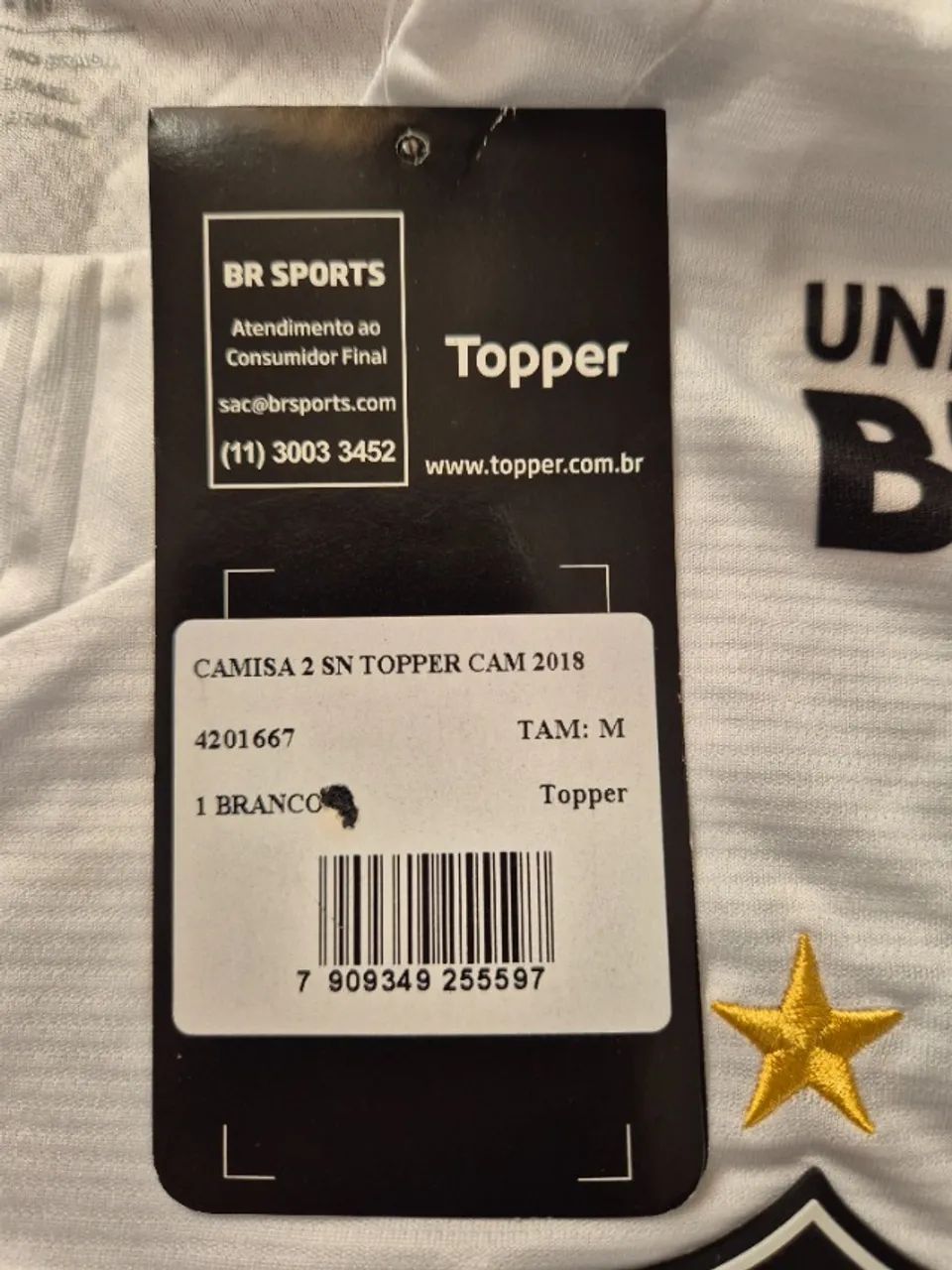 Camisa Atletico Mineiro - Modelo 2 - M - Foto 3