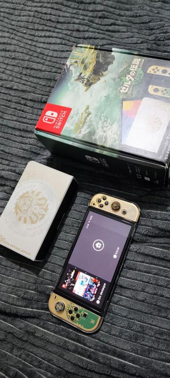 Nintendo Switch OLED Zelda - Foto 2