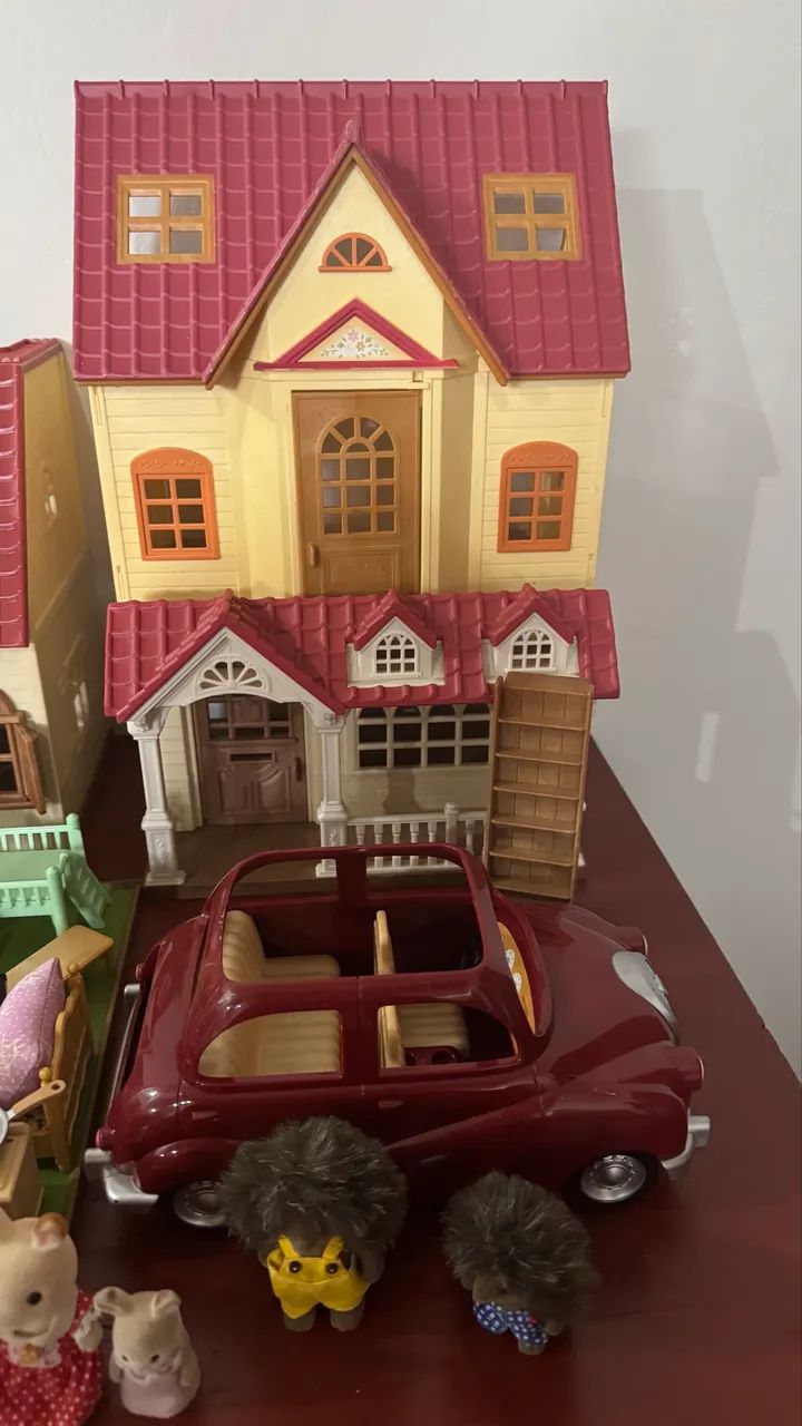 Mega Lote Sylvanian Families com 4 Casas, Carros e Móveis - Foto 4